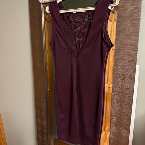 Purple Mini Dress - Picture 2 of 2